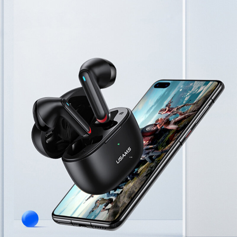 Earbuds half-in-ear TWS Bluetooth cu microfon USAMS NX10