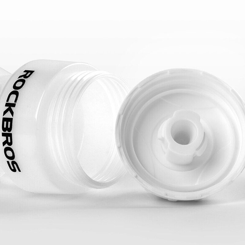 Sticla apa pentru bicicleta 600ml RockBros, alb, 35210068001