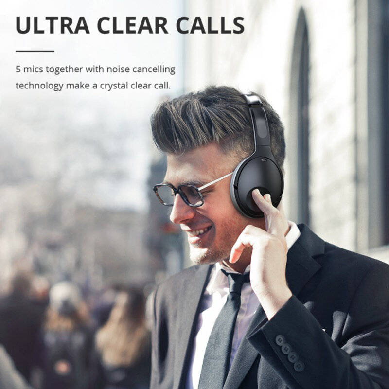 Casti audio over-ear, Noise Cancelling Tronsmart Apollo Q10