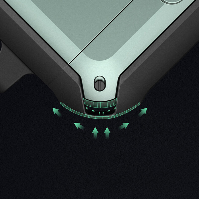 Husa protectie AirPods 3 Nillkin Bounce, verde, 4562