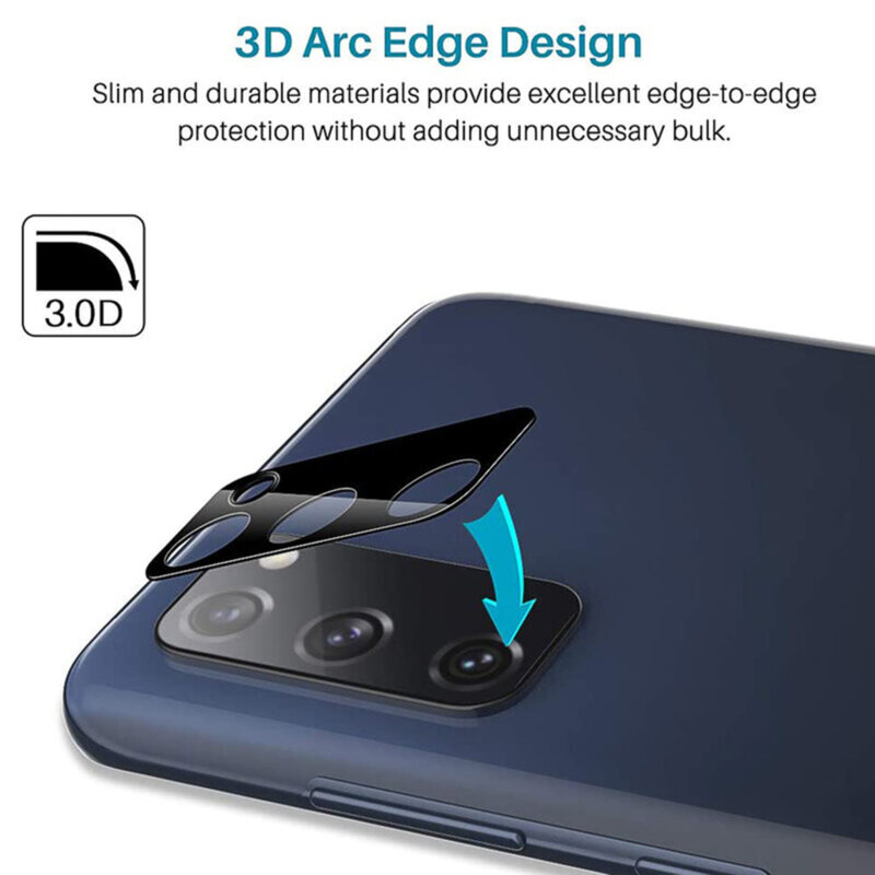 Folie camera Samsung Galaxy S20 FE Techsuit Full Glass, negru