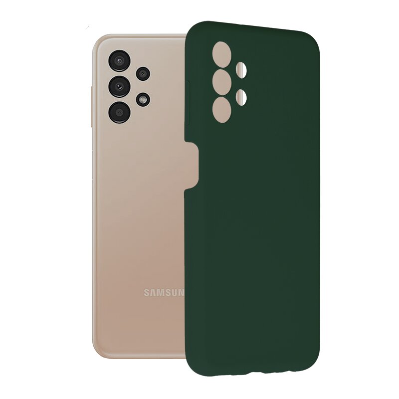 Husa Samsung Galaxy A13 4G Techsuit Soft Edge Silicone, verde