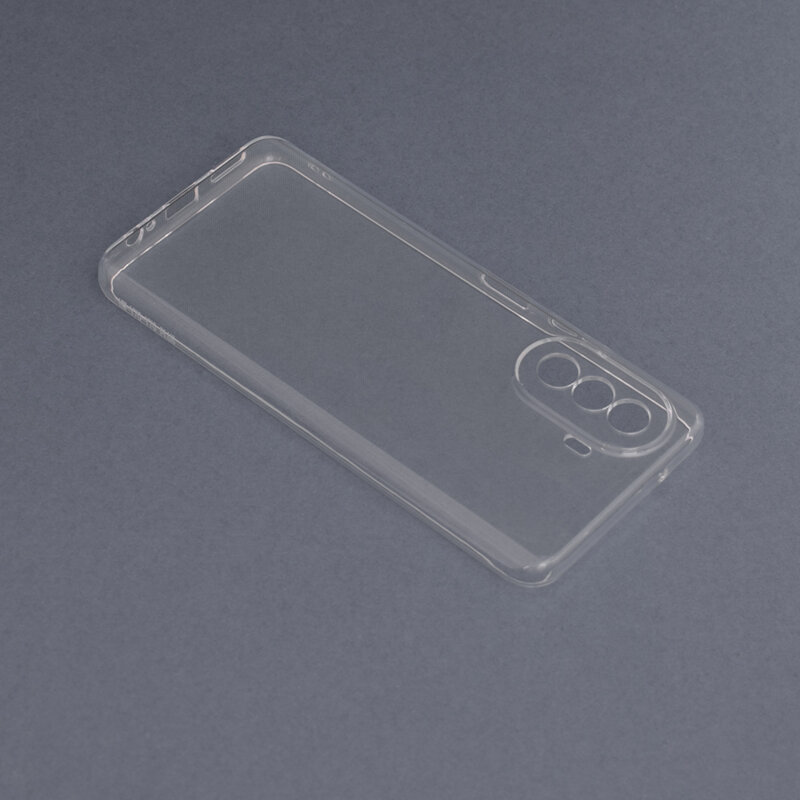 Husa Huawei nova Y70 Techsuit Clear Silicone, transparenta