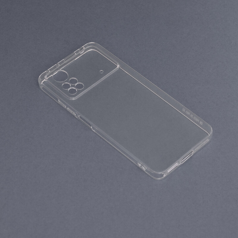 Husa Xiaomi Poco X4 Pro 5G Techsuit Clear Silicone, transparenta