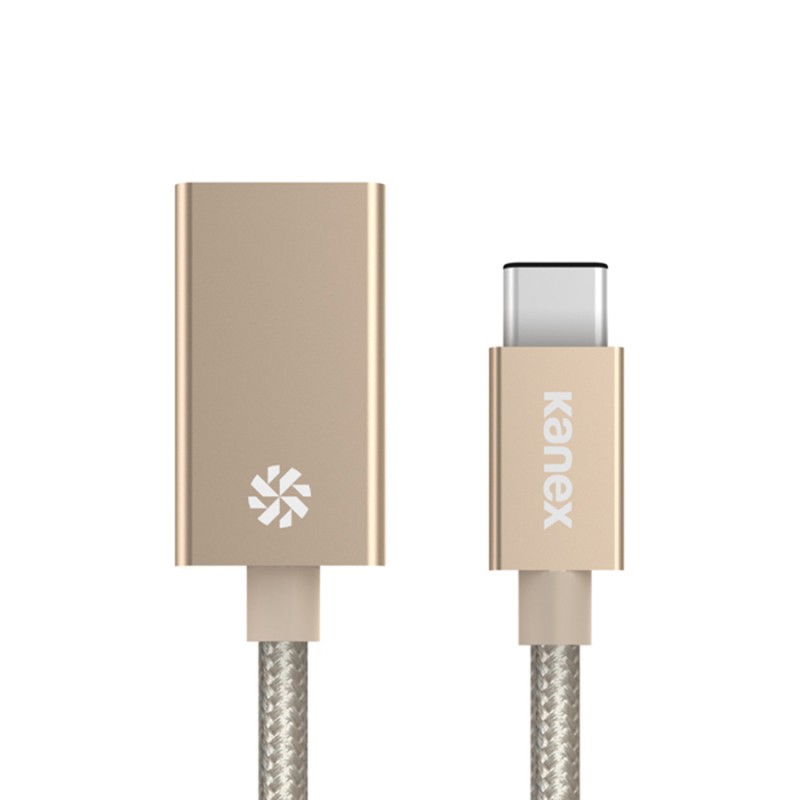Convertor Kanex USB - Type-C- Auriu