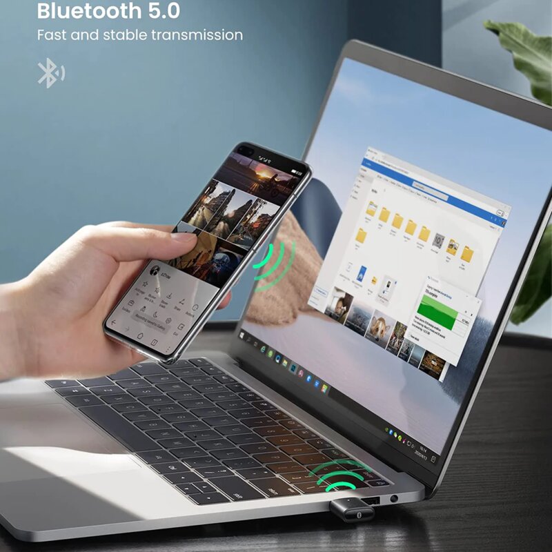 Adaptor Bluetooth, wireless PC Ugreen, negru, 80889