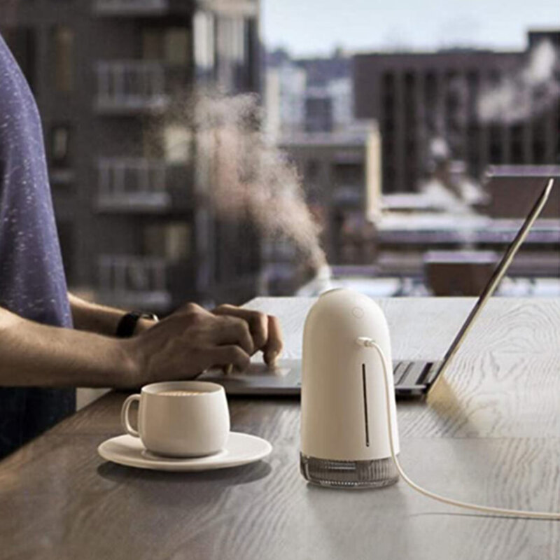 Umidificator camera cu lumina LED Ugreen, alb, 80134