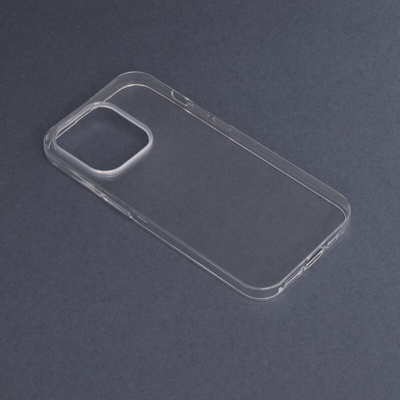 Husa iPhone 14 Pro Techsuit Clear Silicone, transparenta