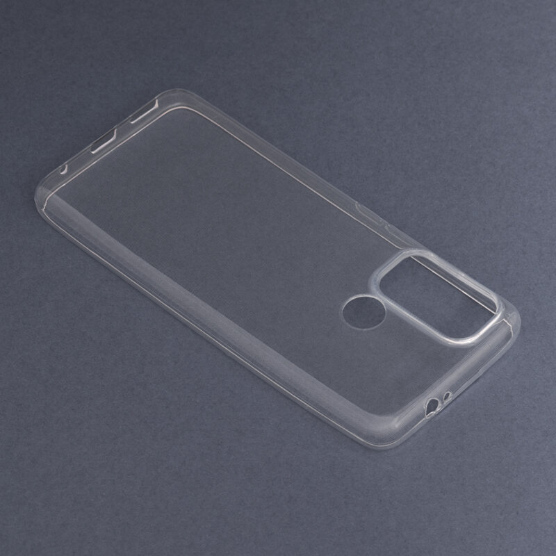 Husa Motorola Moto G60 Techsuit Clear Silicone, transparenta