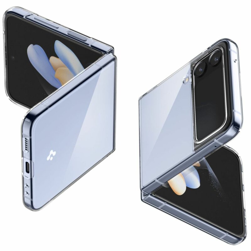Husa Samsung Galaxy Z Flip4 Spigen Air Skin, transparent