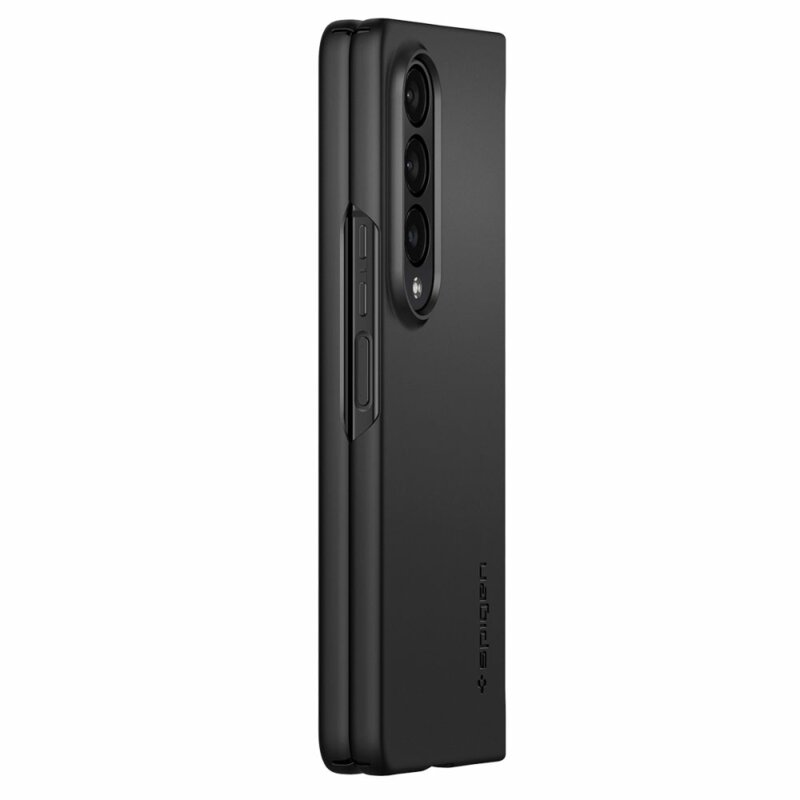 Husa Samsung Galaxy Z Fold4 Spigen Air Skin, negru