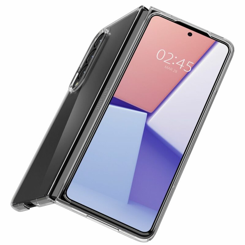 Husa Samsung Galaxy Z Fold4 Spigen Air Skin, transparent