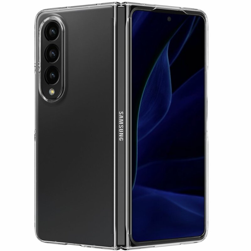 Husa Samsung Galaxy Z Fold4 Spigen Air Skin, transparent