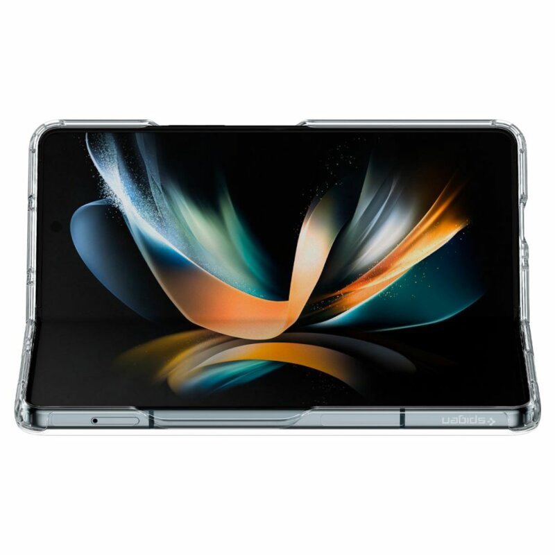 Husa transparenta Samsung Galaxy Z Fold4 Spigen Crystal Hybrid, clear