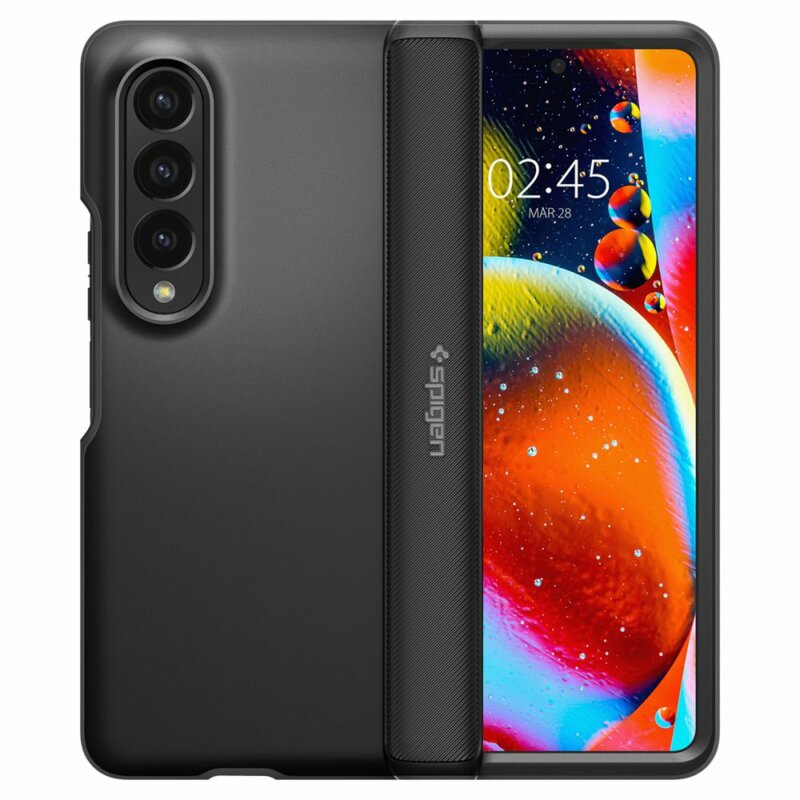 Husa Samsung Galaxy Z Fold4 Spigen Slim Armor Pro, negru