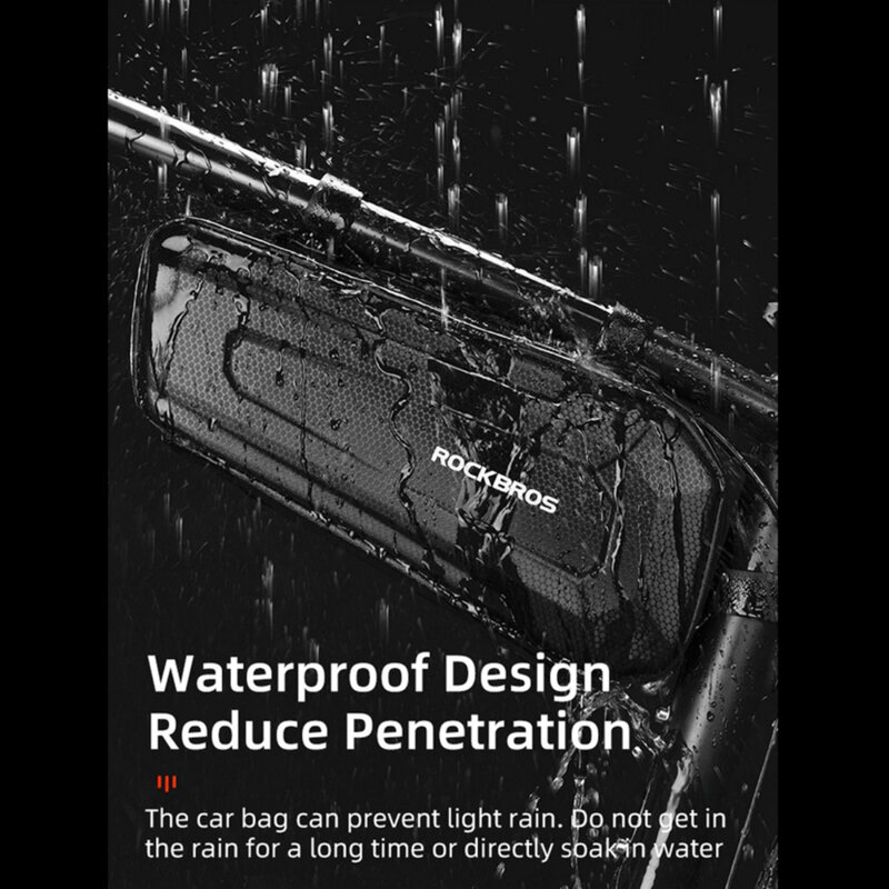 Geanta impermeabila cadru bicicleta, trotineta 1.5l RockBros B66