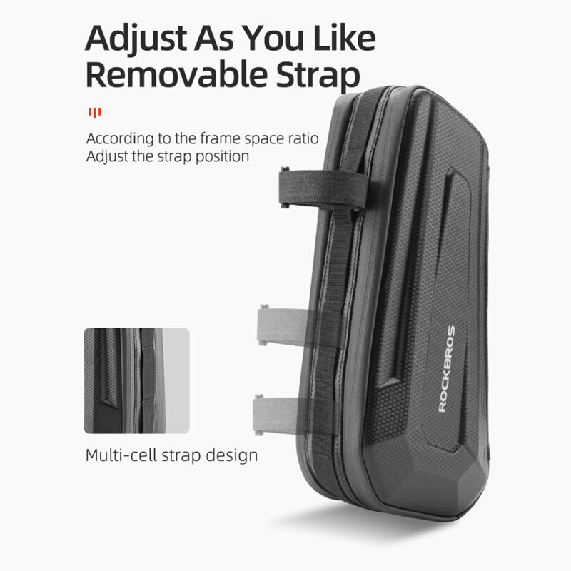 Geanta impermeabila cadru bicicleta, trotineta 1.5l RockBros B66