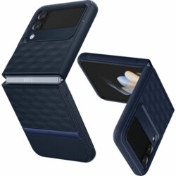 Husa Samsung Galaxy Z Flip4 Spigen Caseology Parallax, midnight blue