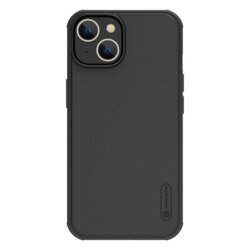 Husa iPhone 14 Plus Nillkin Super Frosted Shield Pro, negru