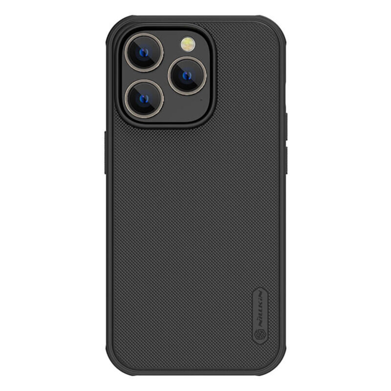 Husa iPhone 14 Pro Max Nillkin Super Frosted Shield Pro, negru