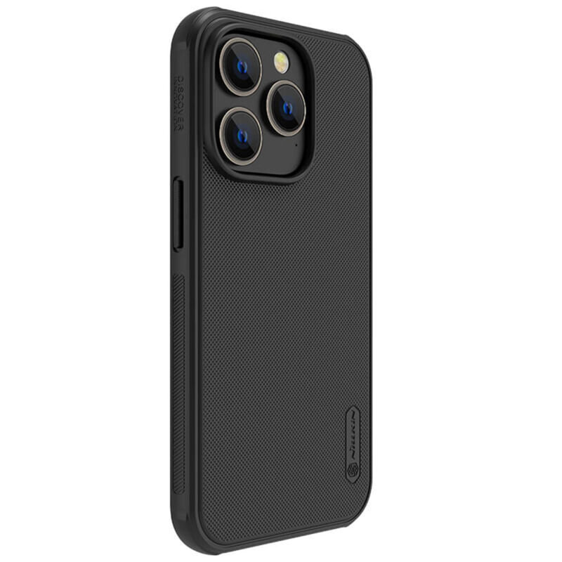 Husa iPhone 14 Pro Max Nillkin Super Frosted Shield Pro, negru