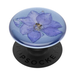 Popsockets original, suport cu functii multiple, Pressed Flower Larkspur Purple