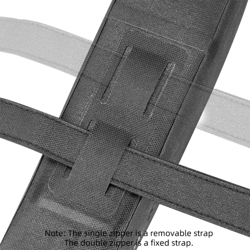 Geanta cadru bicicleta impermabila 23x6.5x9 RockBros, negru, AS-021