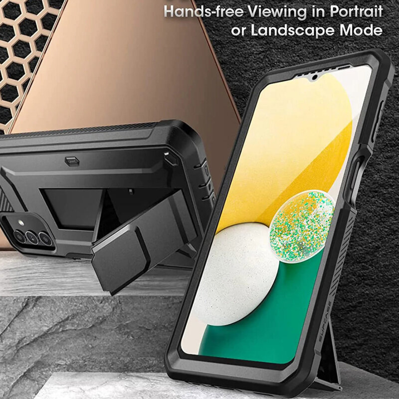 Husa Samsung Galaxy A13 4G Supcase Unicorn Beetle Pro, negru