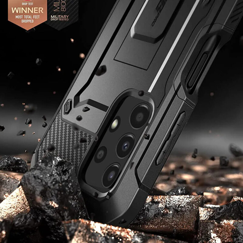 Husa Samsung Galaxy A13 4G Supcase Unicorn Beetle Pro, negru