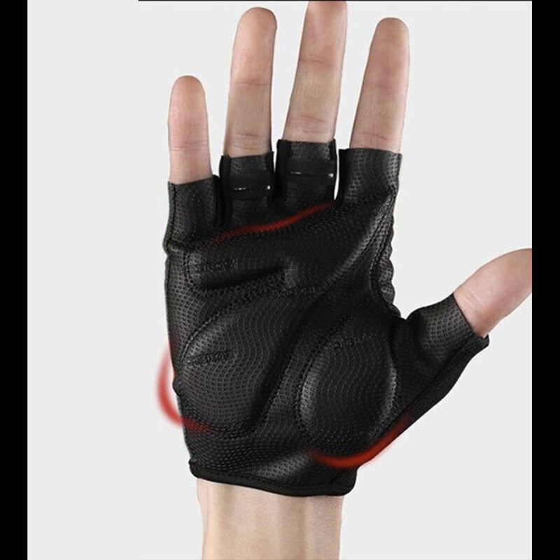 Manusi bicicleta fara degete RockBros, negru, S106BK-M
