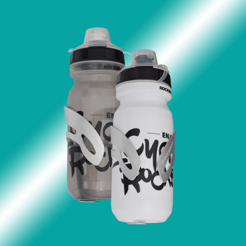 Sticla apa pentru bicicleta 600ml RockBros, alb, 35210068001
