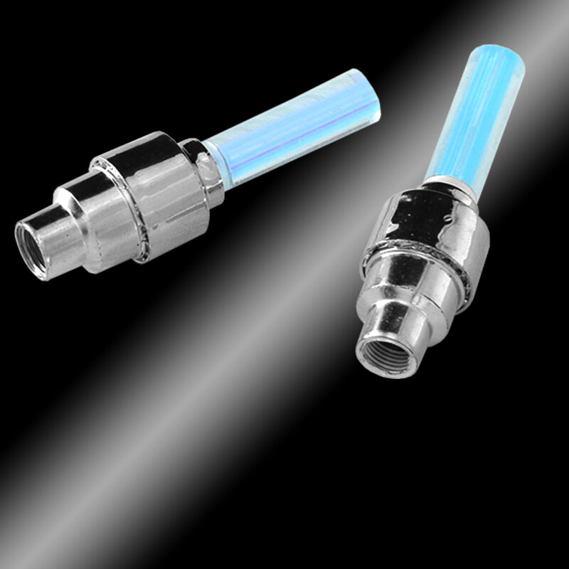 [Set 2x] Capac ventil lumini LED bicicleta RockBros, albastru, WD1007B