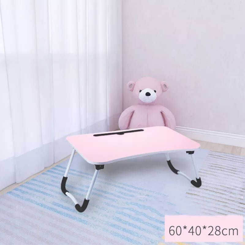 Masa universala suport laptop pentru pat, birou, roz, FD-2