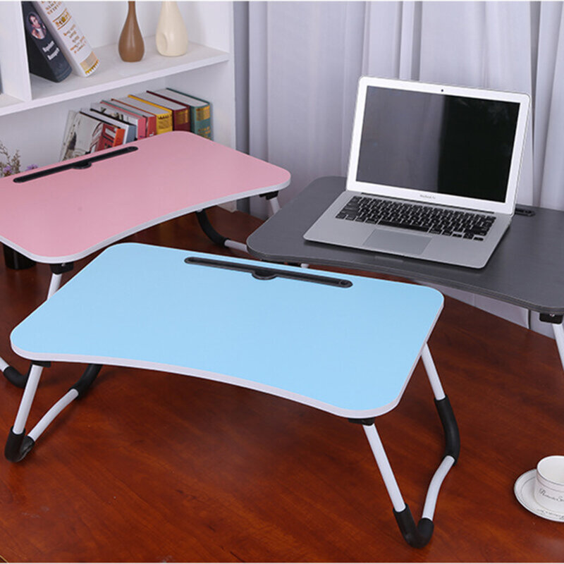 Masa universala suport laptop pentru pat, birou, roz, FD-2