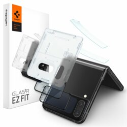 [Pachet 2x] Folie Samsung Galaxy Z Flip4 Spigen Glas.tR EZ Fit, clear