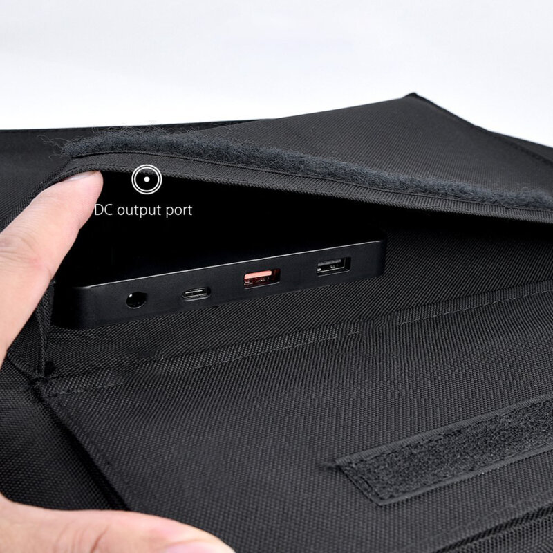 Panou solar pliabil 100W Choetech, DC, tip C, 2 x USB, SC009