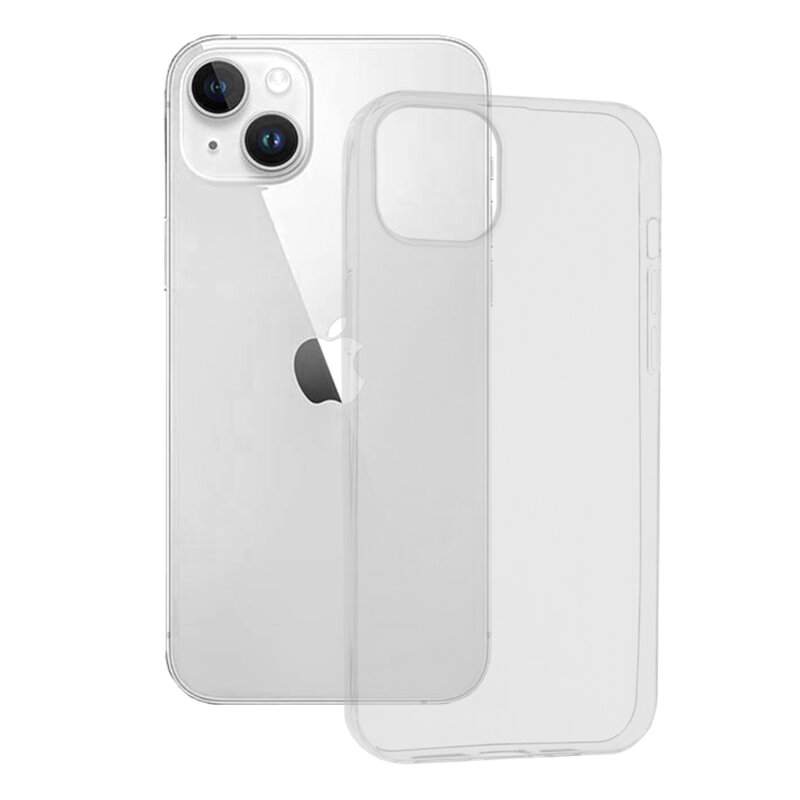 Husa iPhone 14 Plus Techsuit Clear Silicone, transparenta