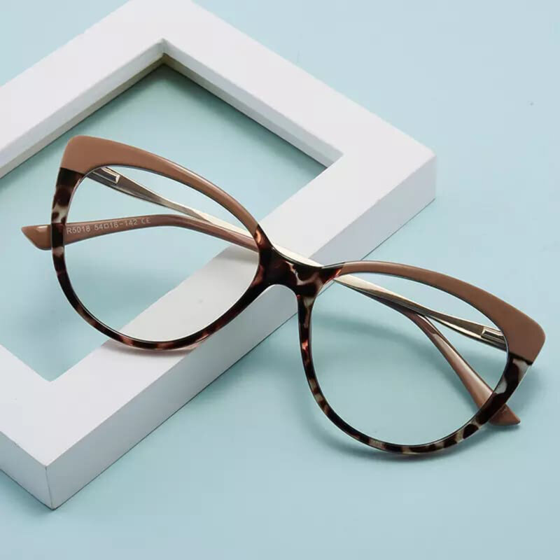 Ochelari cat eye antireflex pentru dama Techsuit, F5018-C6