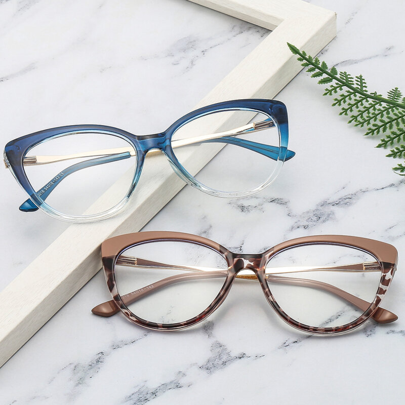 Ochelari cat eye antireflex pentru dama Techsuit, F5018-C42