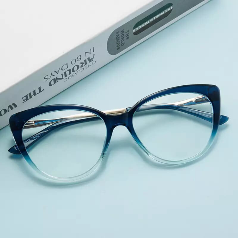 Ochelari cat eye antireflex pentru dama Techsuit, F5018-C42