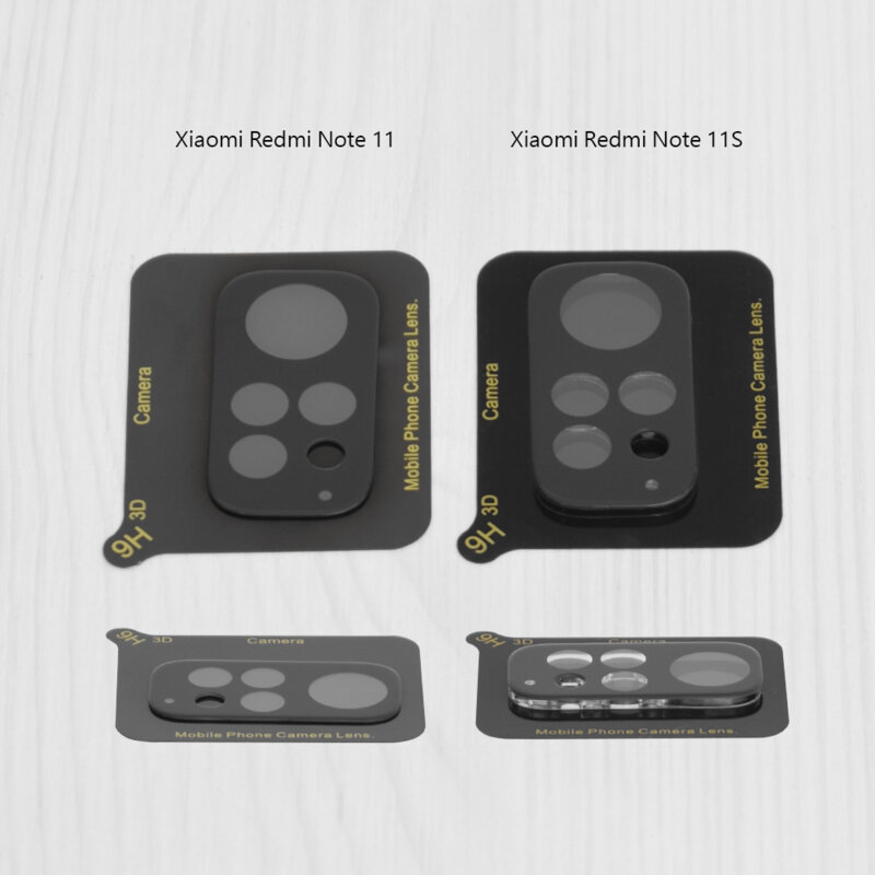 Folie camera Xiaomi Redmi Note 11S Mocolo Back Lens, negru