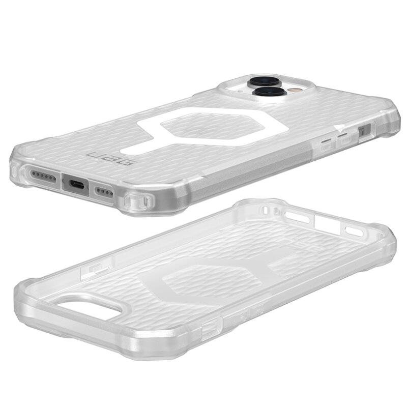 Husa iPhone 14 Plus UAG Essential Armor MagSafe, transparenta