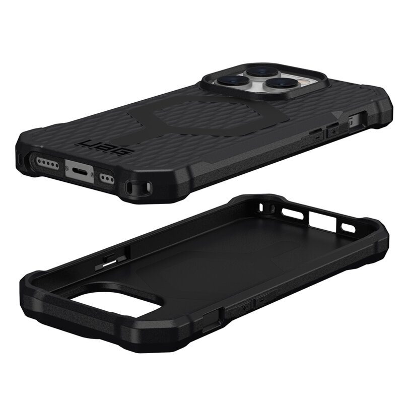 Husa iPhone 14 Pro UAG Essential Armor MagSafe, negru