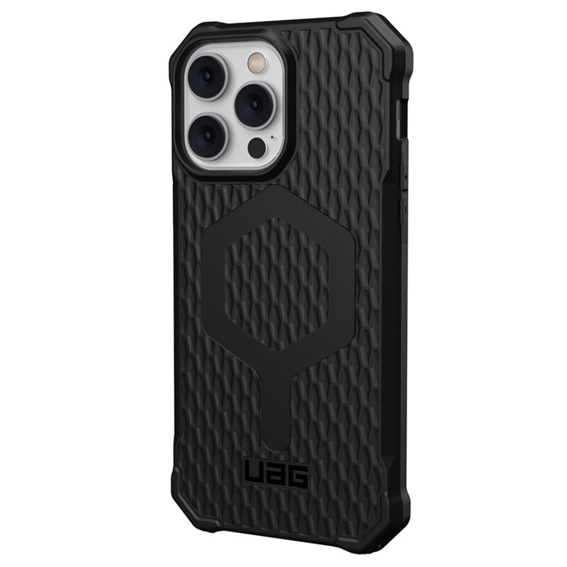 Husa iPhone 14 Pro Max UAG Essential Armor MagSafe, negru