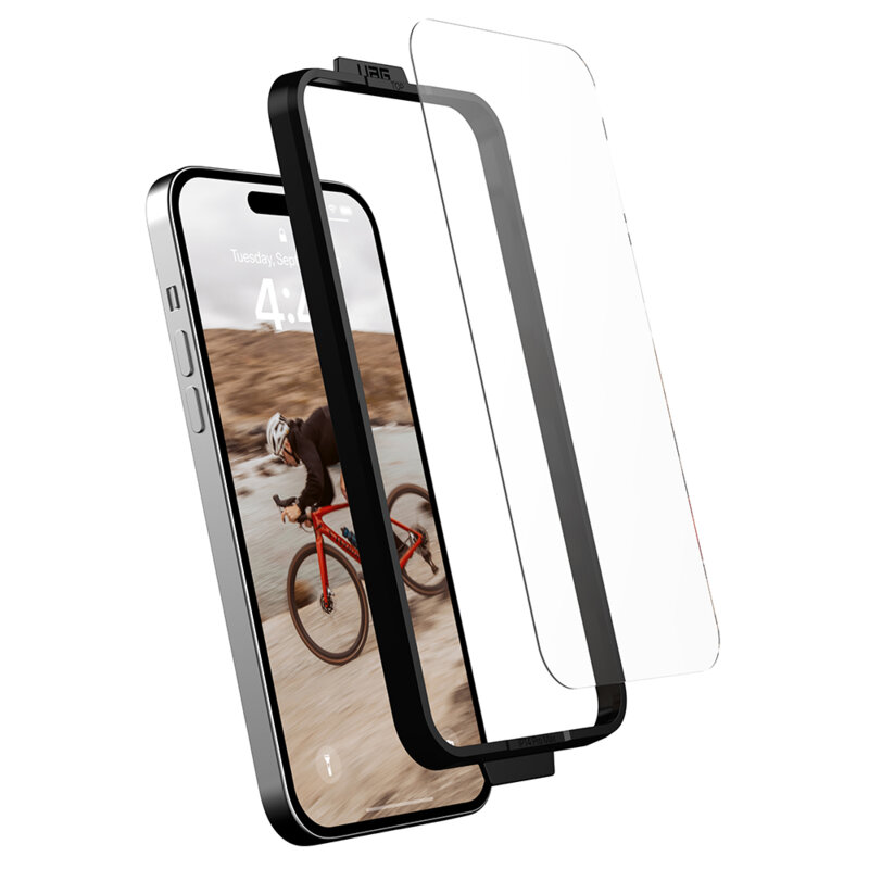 Folie sticla iPhone 14 Pro Max UAG Glass Shield, clear