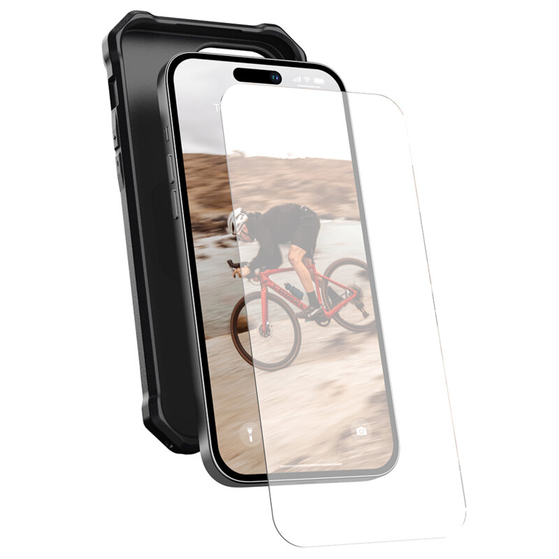 Folie sticla iPhone 14 Pro Max UAG Glass Shield, clear
