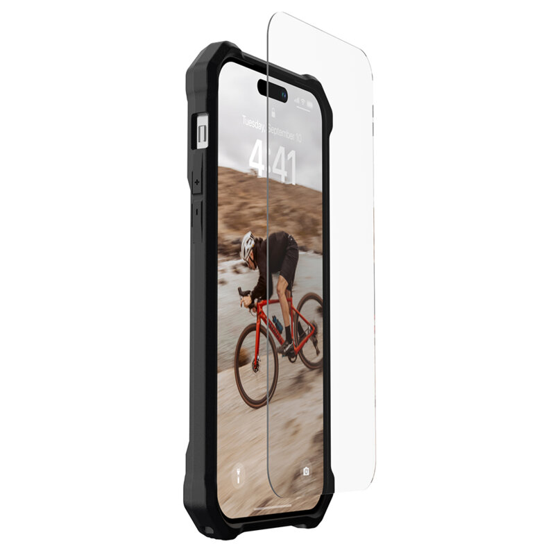 Folie sticla iPhone 14 Pro Max UAG Glass Shield, clear