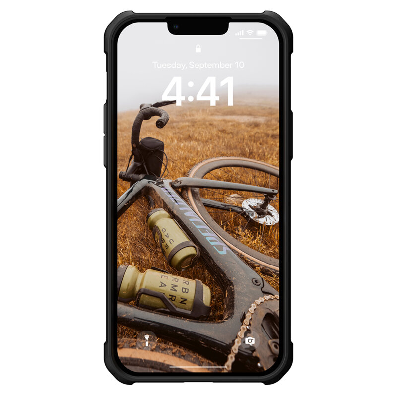 Husa iPhone 14 Plus UAG Metropolis LT MagSafe, negru kevlar