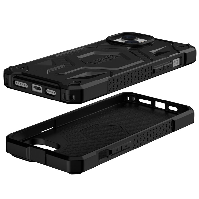 Husa iPhone 14 Plus UAG Monarch Pro MagSafe, fibra de carbon