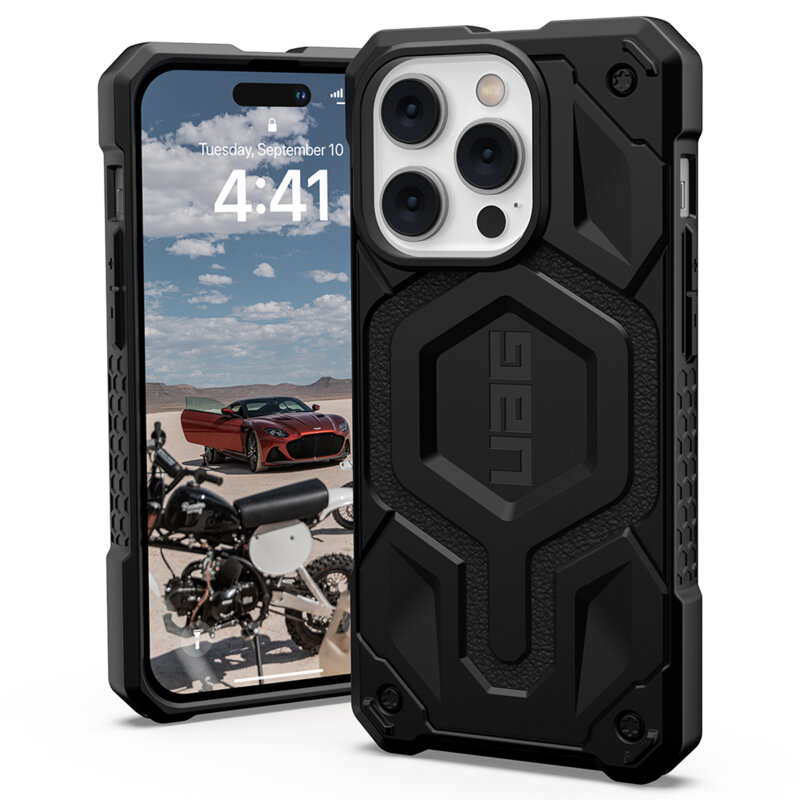 Husa iPhone 14 Pro UAG Monarch Pro MagSafe, negru
